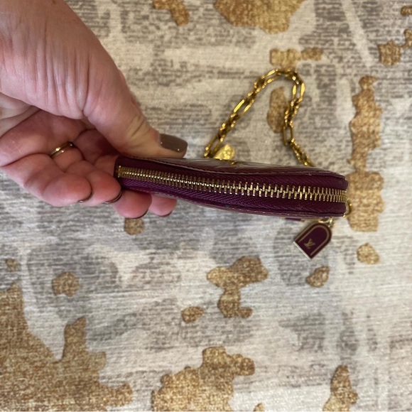 Louis Vuitton Violet Heart Coin Pouch - Picture 2 of 7